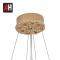 Home indoor lighting latest product modern hanging copper pendant lamp